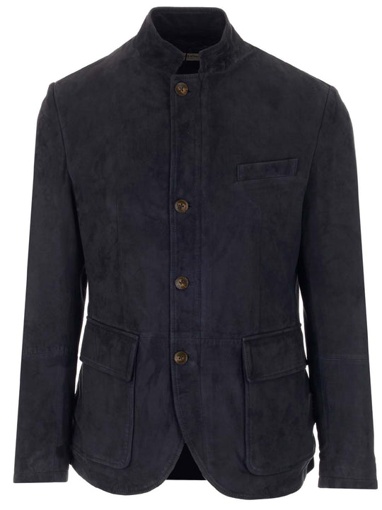 Navy Blue Field Jacket Jackets Blue