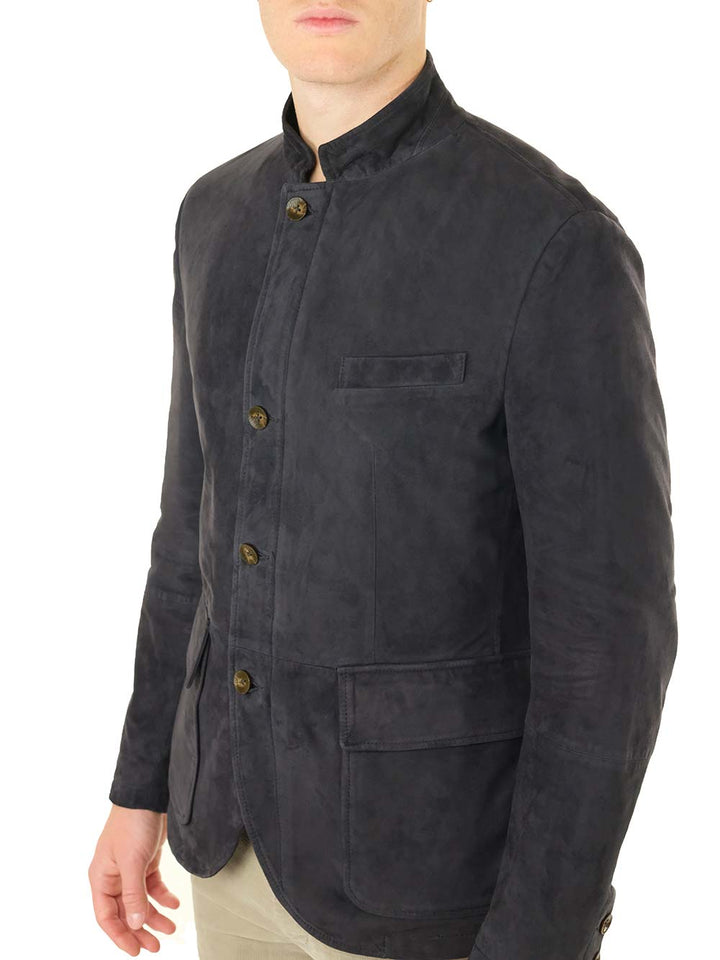 Al Duca D'Aosta Navy Blue Field Jacket Jackets - Blue | 0ac7bd33c0d84c543d764567f3fbe6c503a91932