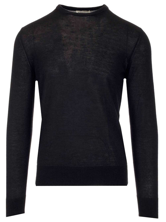Black Sweater Knitwear Black
