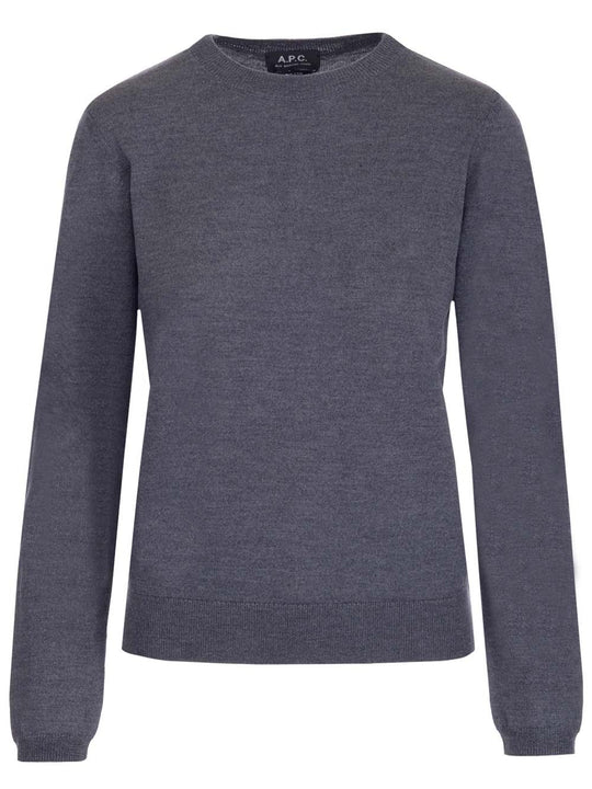 Basic Pullover Knitwear Grey