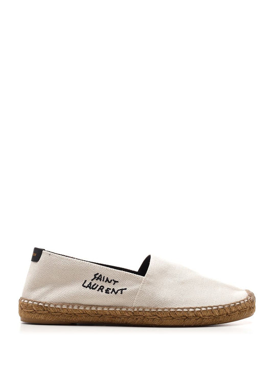 Black Espadrilles Scarpe Basse White