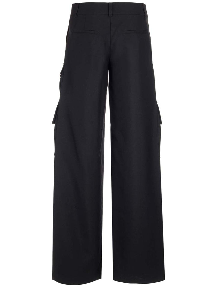 Off-White Black Cargo Pants Trousers - Black | dc1e350794756efd05f06ca7e1929e549db2aa16