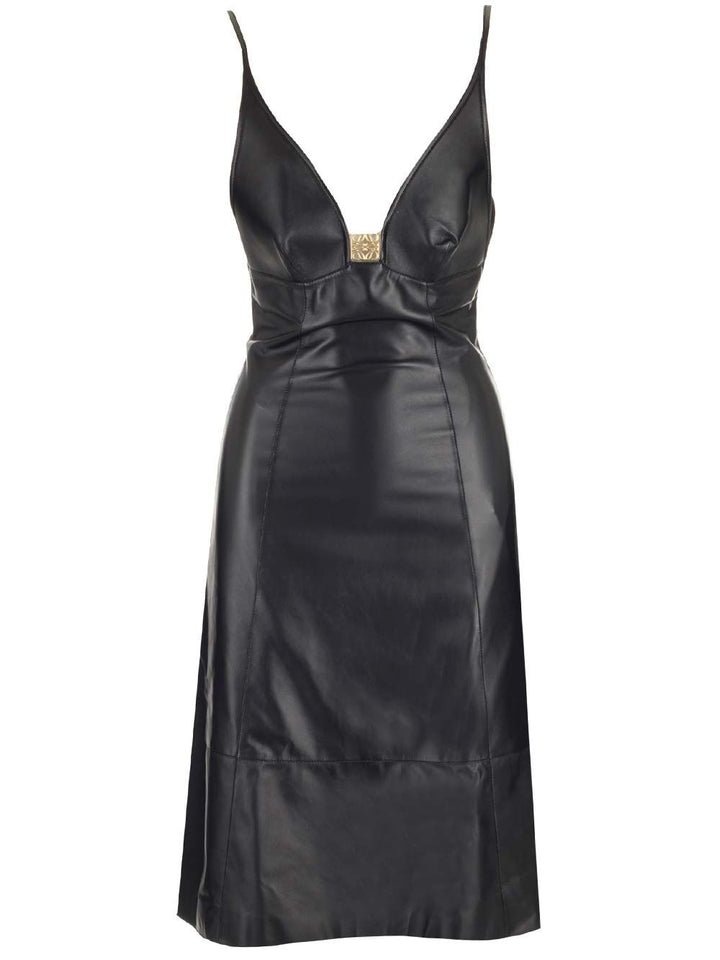 Loewe Dress In Nappa Dresses - Black | 5b14a4dfed23546d8d56d2ccf5f8fcc83abf5f5a
