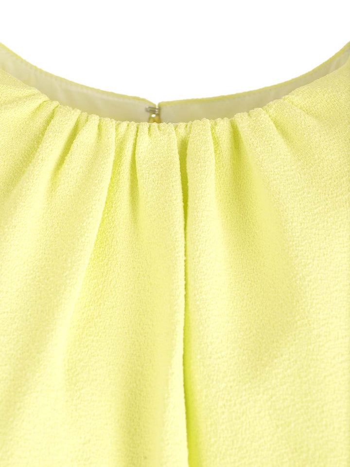 Lanvin Paris Mini Shift Sleevless Dress Dresses - Yellow | 2800ba7ab646e6ca3963156a646e6aa4cd1b866b