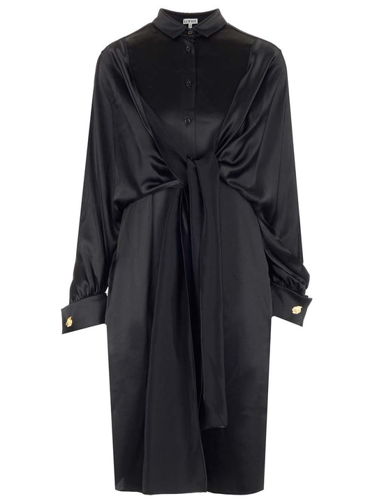 Knot Dress Dresses Black