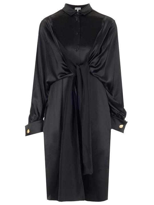 Knot Dress Dresses Black