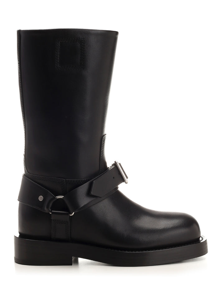 Burberry Saddle Boots - Black | a8eb7b43d3bd5b5b3c1cff41ac6c368079e86f9f