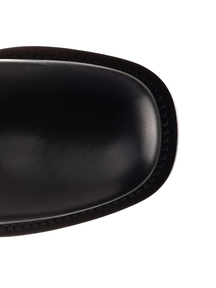 Burberry Saddle Boots - Black | 6ee494b235f8d2faf0981dfbd3e46ce8906634bb