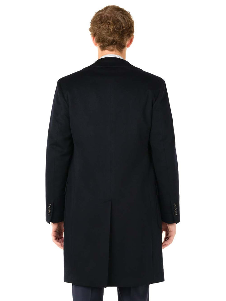 Al Duca D'Aosta Navy Blue Double-Breasted Coat Coats - Blue | 23ee832b7fc4968c981b5f7c2b2cd9a18122fe27