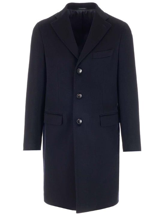 Blue Cachemire Coat Coats Blue