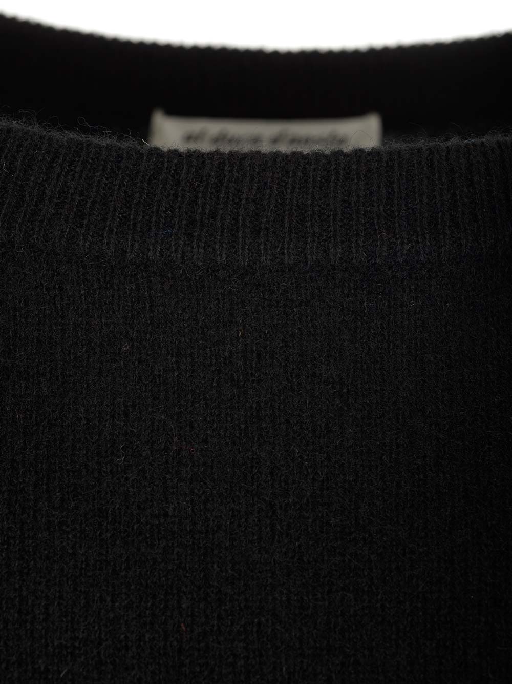 Al Duca D'Aosta Crew Neck Sweater Knitwear - Black | a209578540113b5ebad5b553a99518e0c907230b