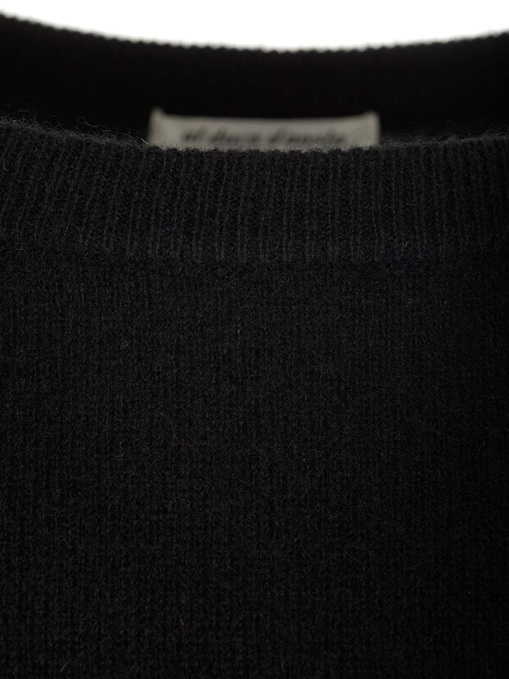 Al Duca D'Aosta Crew Neck Sweater Knitwear - Black | a209578540113b5ebad5b553a99518e0c907230b