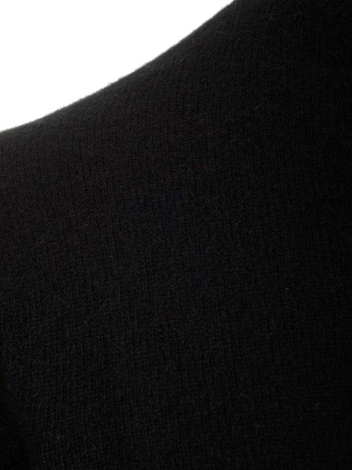 Al Duca D'Aosta Cashmere Turtleneck Knitwear - Black | 439fadd3a9f58f48d29b8ce2d6db88b7a2759f2c