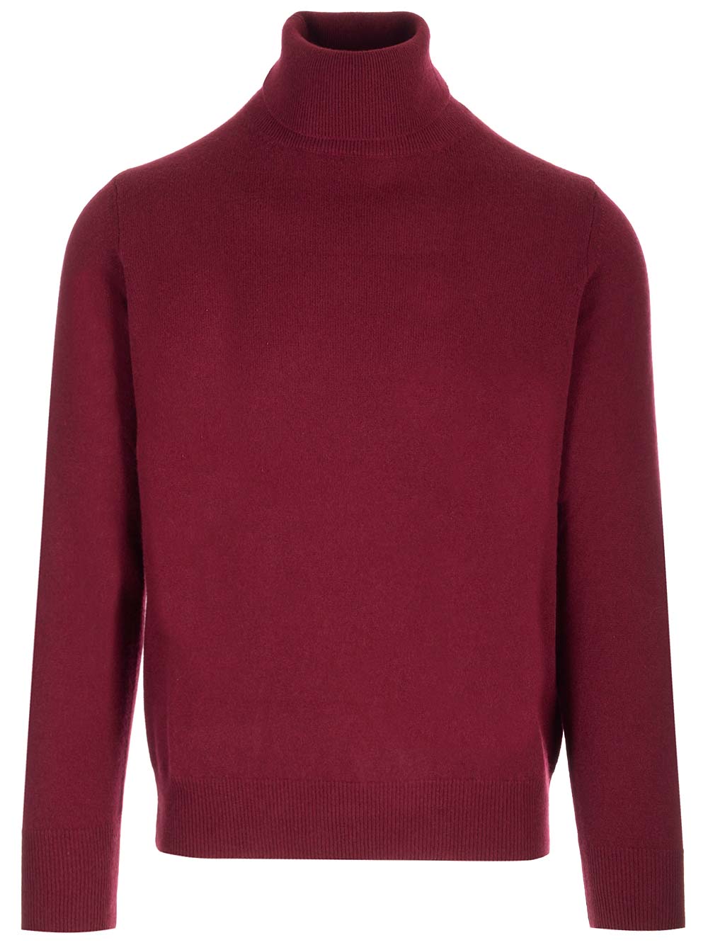 Al Duca D'Aosta Cashmere Turtleneck Knitwear - Bordeaux | 3c44f377330448efb7a60a395ddcbcdc842e4858