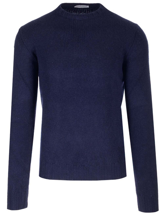 Cashmere Sweater Knitwear Blue