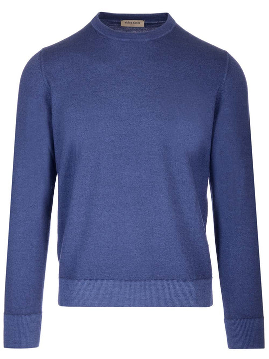 Merino Sweater Knitwear Blue