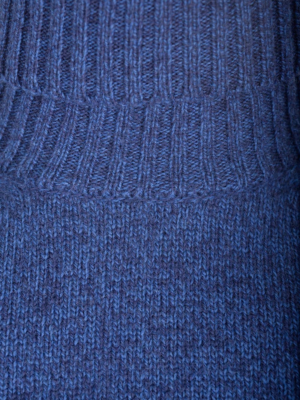 Al Duca D'Aosta 1902 Cashmere And Wool Turtleneck Knitwear - Blue | 8806aa6efa035864f9b4ae5288c3a61f1c35cb04