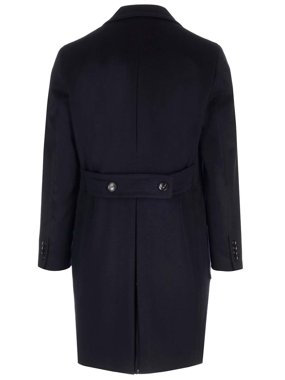 Al Duca D'Aosta Double-Breasted Coat Coats - Blue | b1046e2c7b9aaf4b2a7cd3e53b42de224662b314