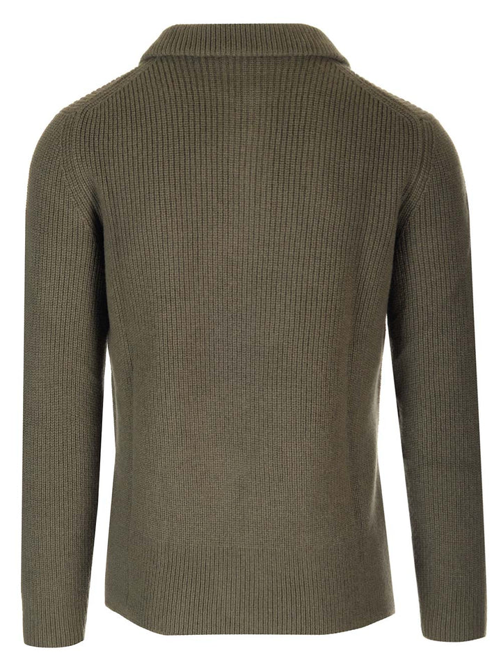 Al Duca D'Aosta Cashmere Sweater Knitwear - Green | a0a685cf2b6e9ace31226afd196e8a3751c12d7f