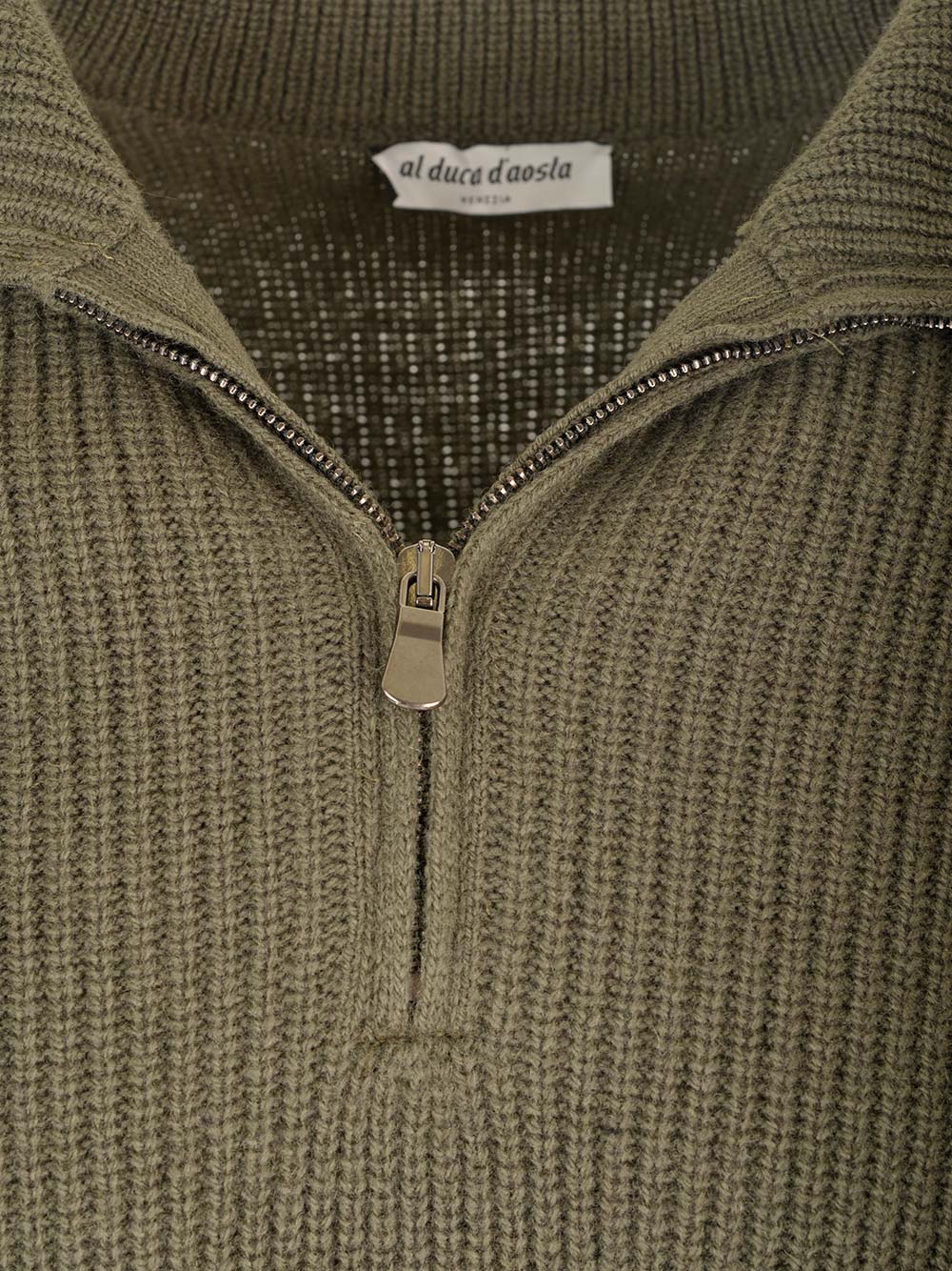 Al Duca D'Aosta Cashmere Sweater Knitwear - Green | d645652cb7e3cb2b0341e4217cc9ccf601bf6cb0
