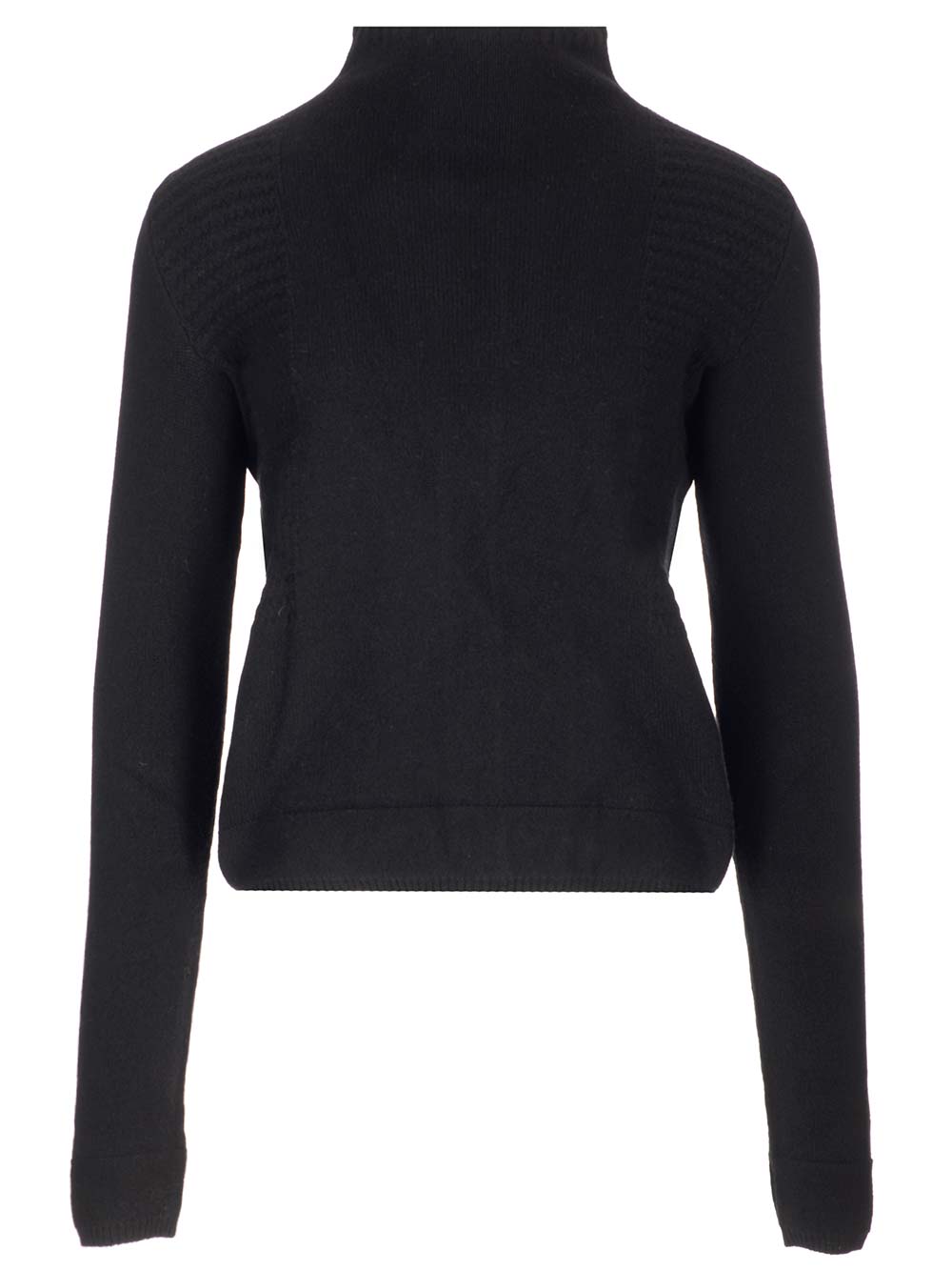 Rick Owens Turtleneck Sweater Knitwear - Black | 00a88b0b7f198c30a3dc09847e218430cb7c8122