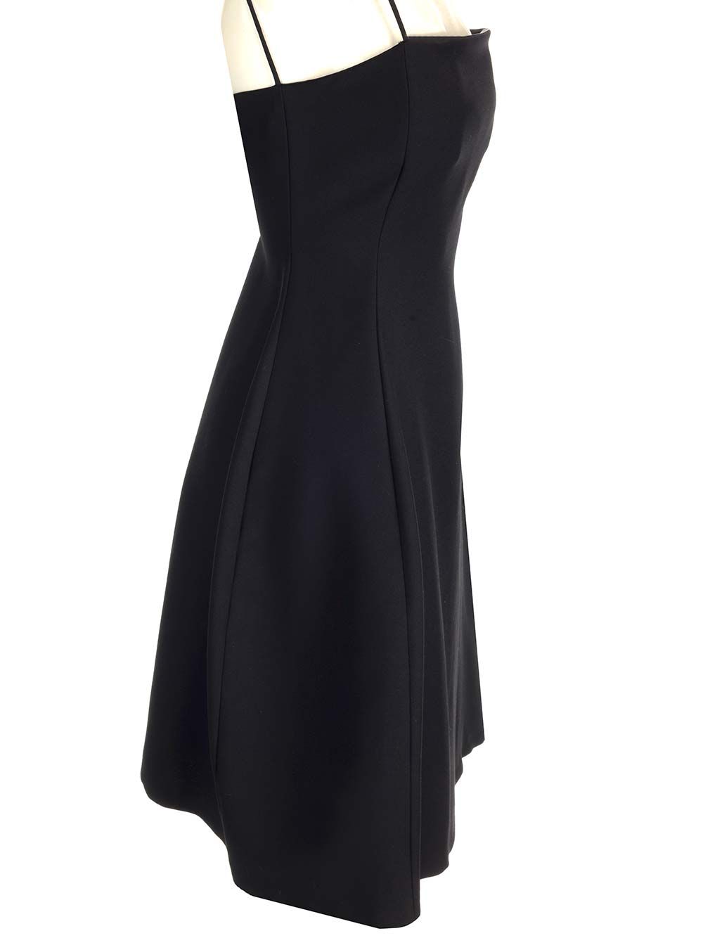 Loewe Silk And Wool Crepe Dress Dresses - Black | 77b08fd2e7bbcd0035ad81648c7ffc85097f3793