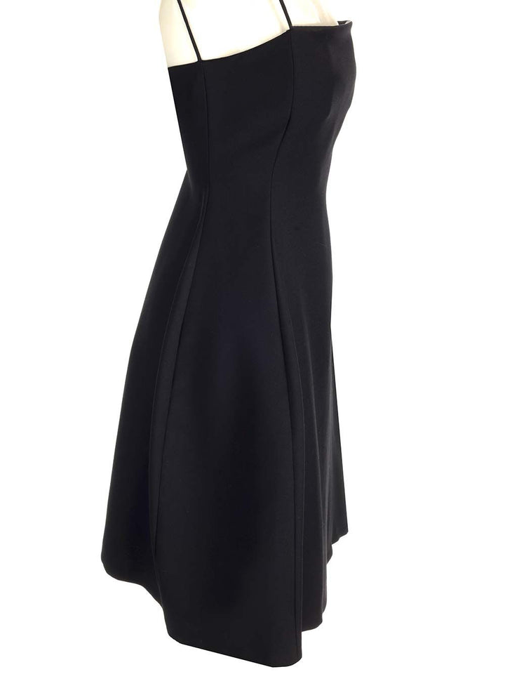 Loewe Silk And Wool Crepe Dress Dresses - Black | 77b08fd2e7bbcd0035ad81648c7ffc85097f3793