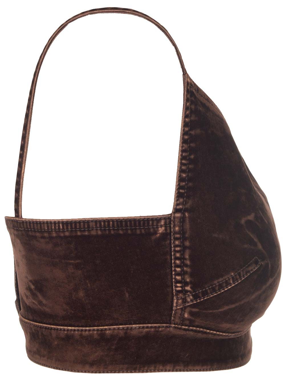 Loewe Velvet Top Tops - Brown | 5024bc2bf52703d5cf0d0a8f5e48b91d13f98360