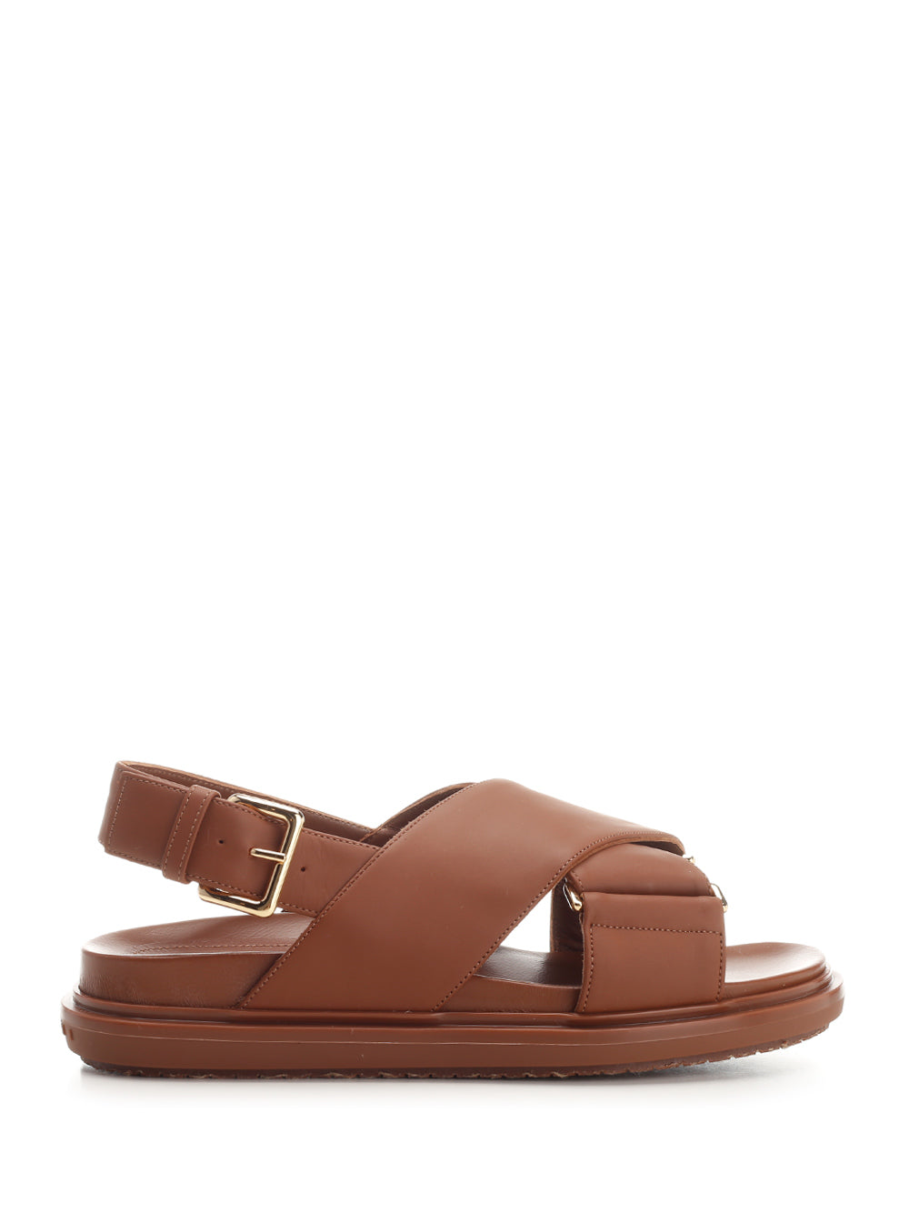 Marni Fussbett Sandals - Brown | 710bfc51d0e0493b4a341f669a550662eae562f5