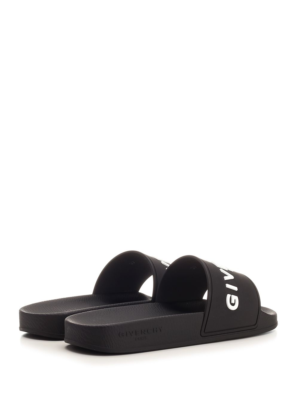 Givenchy Rubber Slide Scarpe basse - Black | d9d096cfb9e512dff28e02f548556734666eb458