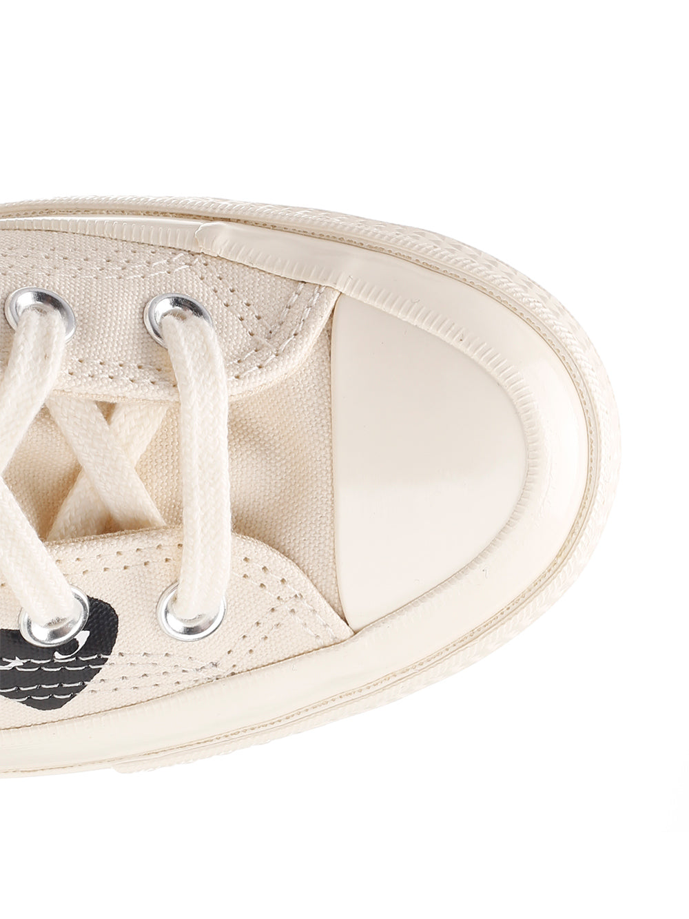 Comme Des Garcons Play Chuck Taylor Sneakers - White | 0017b1bea30637047e5df0e271823907f6bed3c3