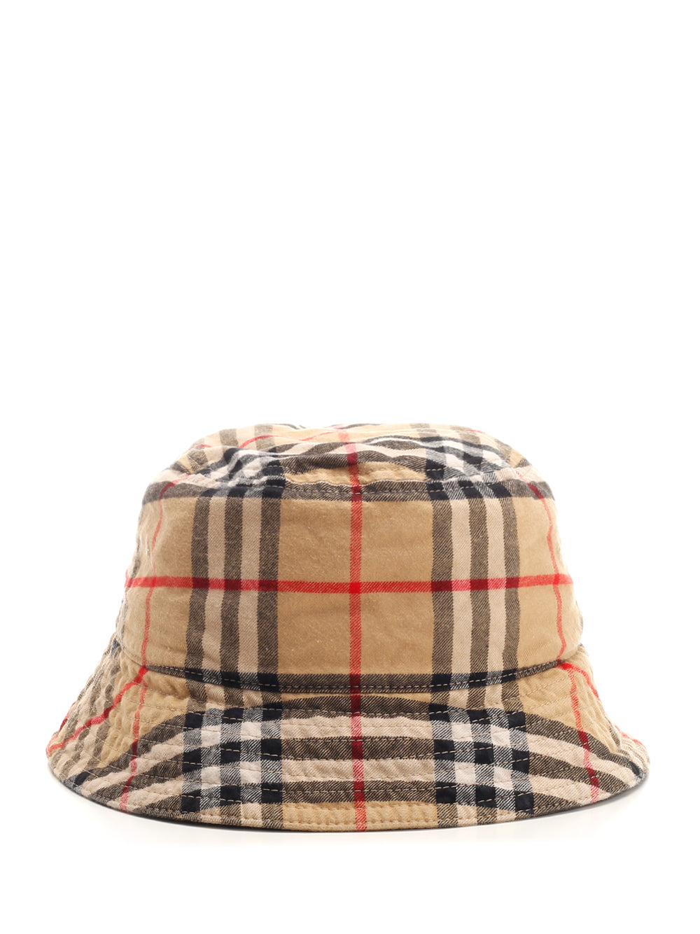Burberry Check Cotton Bucket Hat Hats - Beige | 608be8dfaffcadf30e7a1f74b76c1c250a84f32c