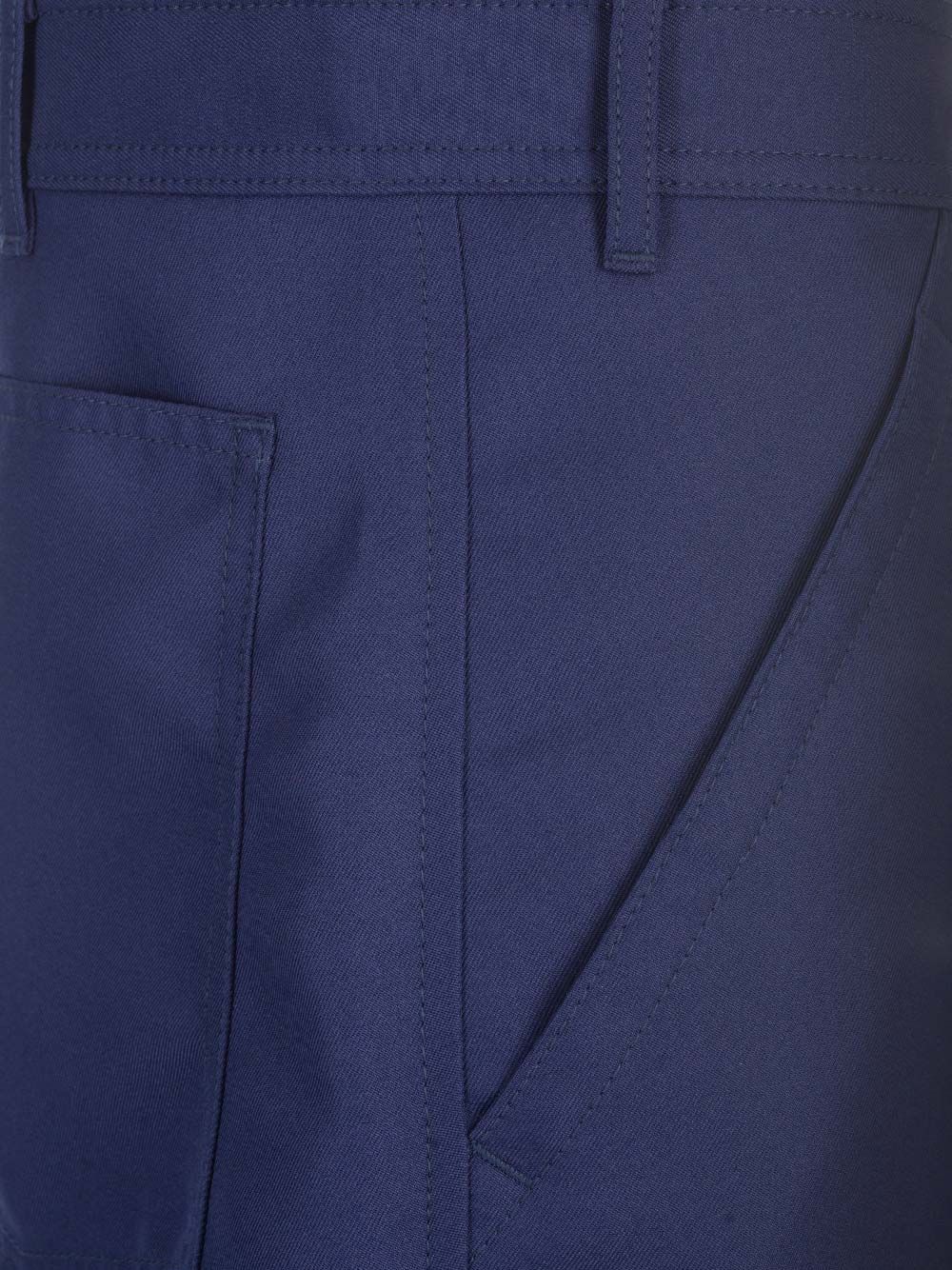 Comme Des GarçOns Shirt Twill Bermuda Shorts Trousers - Blue | b7419310f0bf930a85e972da661f5a0a10d22eb8