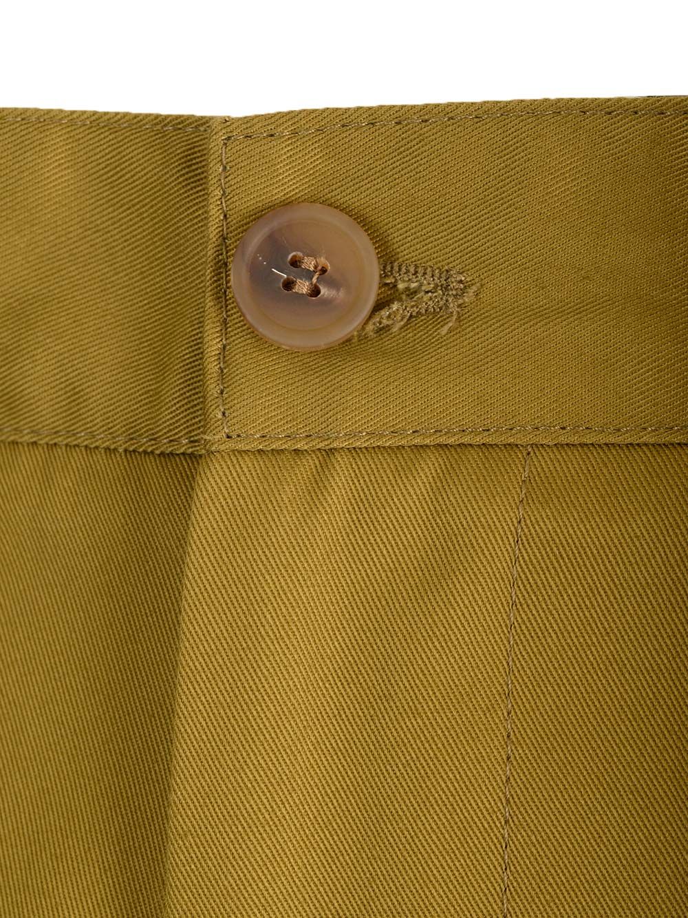 Maison KitsunÉ Cotton Chino Trousers - Green | e51027464c10c449b83c1aea5068ac489301721c