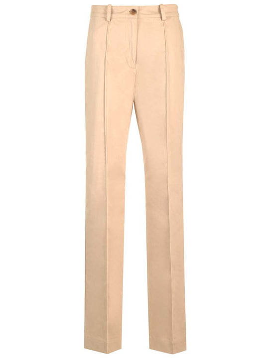 Slim Fit Chino Trousers Beige