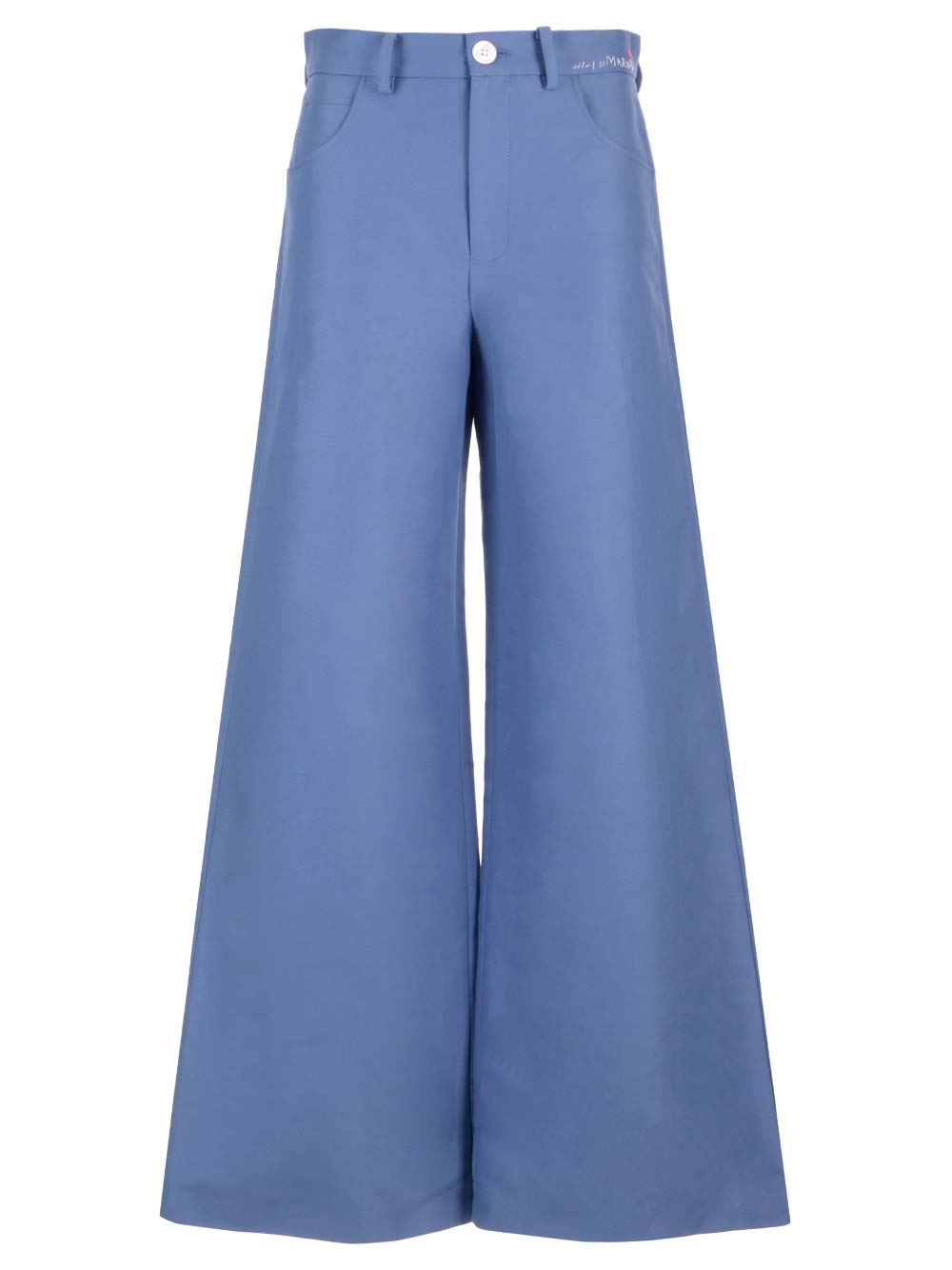 Marni Wide-Leg Trousers - Blue | 7f8a50761185aad6eeade0239cf6baf1d6de964a