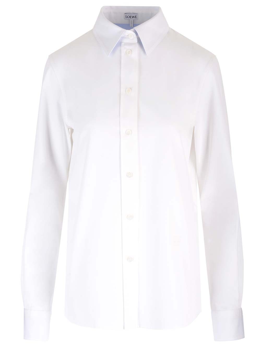 Loewe White Cotton Twill Shirt Shirts - White | 6b60eaa205de5f2634eb6b567f3a7dd3d9d95450