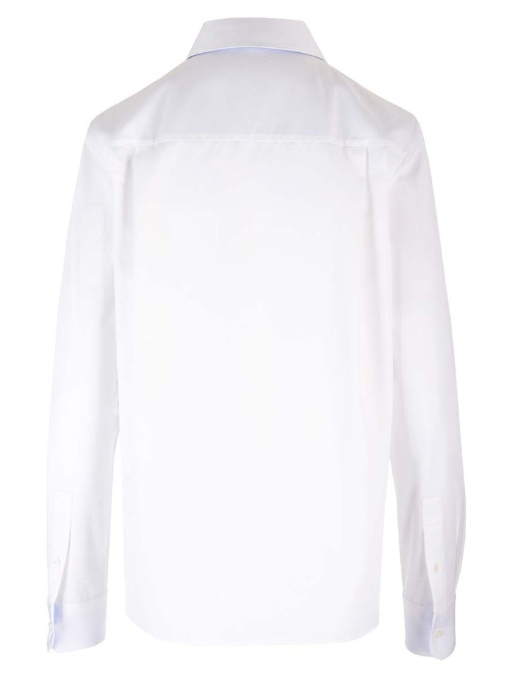 Loewe White Cotton Twill Shirt Shirts - White | 69204aedabc58e84b95579f6f84c2a32d764faa6
