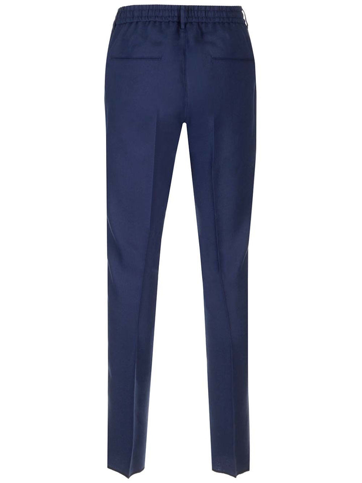 Tagliatore Newman Trousers - Blue | 0e4ac98d323341e7a2e0e1fae7ca67f96d57f48f