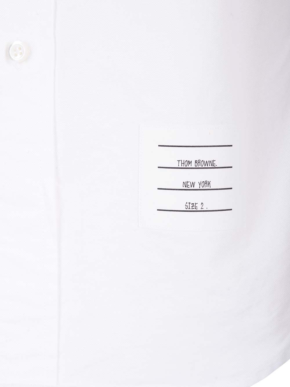 Thom Browne Oxford Shirt Shirts - White | 517ce40f1e45256eae571b6da10bcd8a78826489