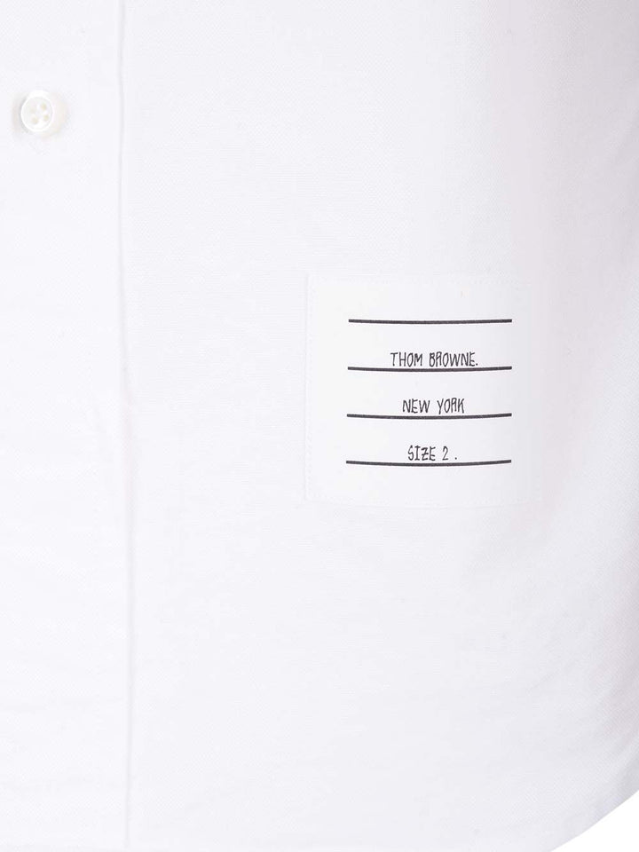 Thom Browne Oxford Shirt Shirts - White | 517ce40f1e45256eae571b6da10bcd8a78826489
