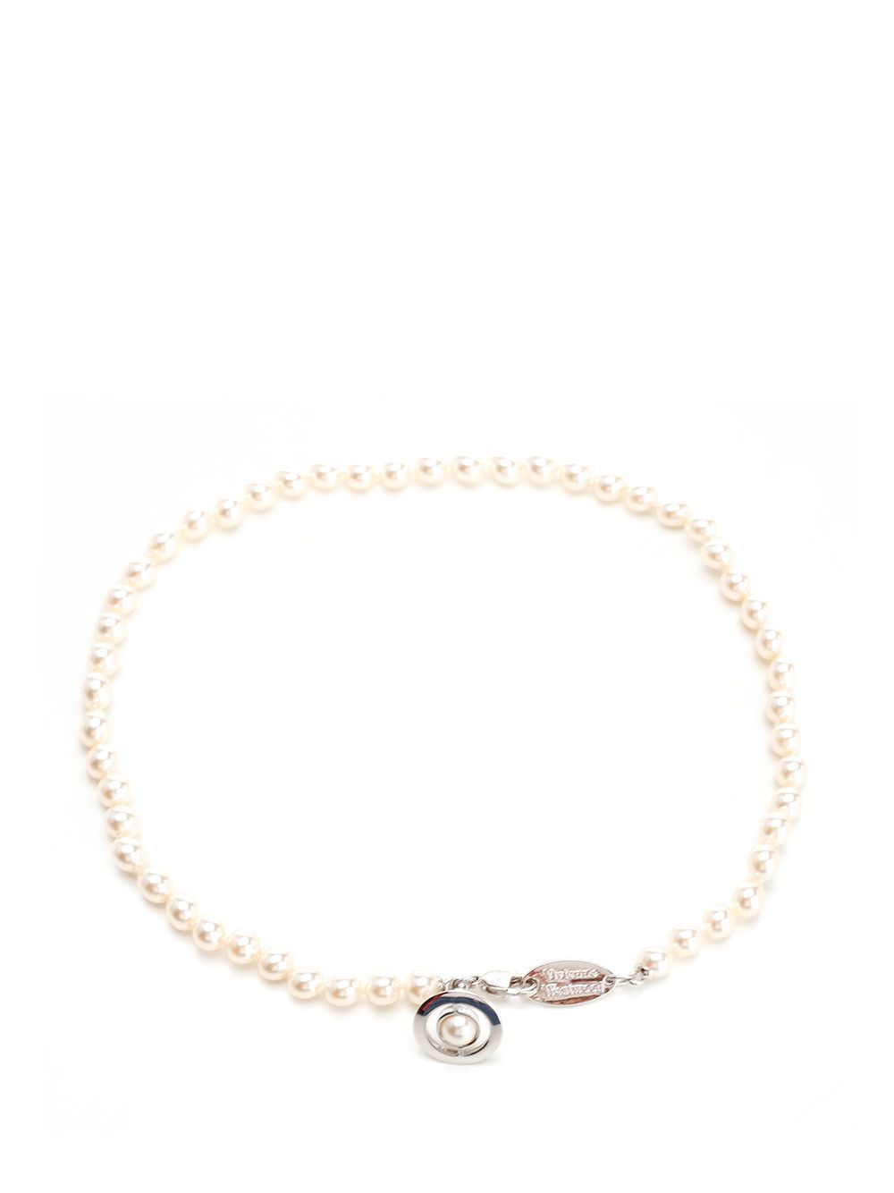 Vivienne Westwood Pearl Necklace Jewelry - Silver | b10ae365a47b66c0e4908ee8c6c377d8234286ef
