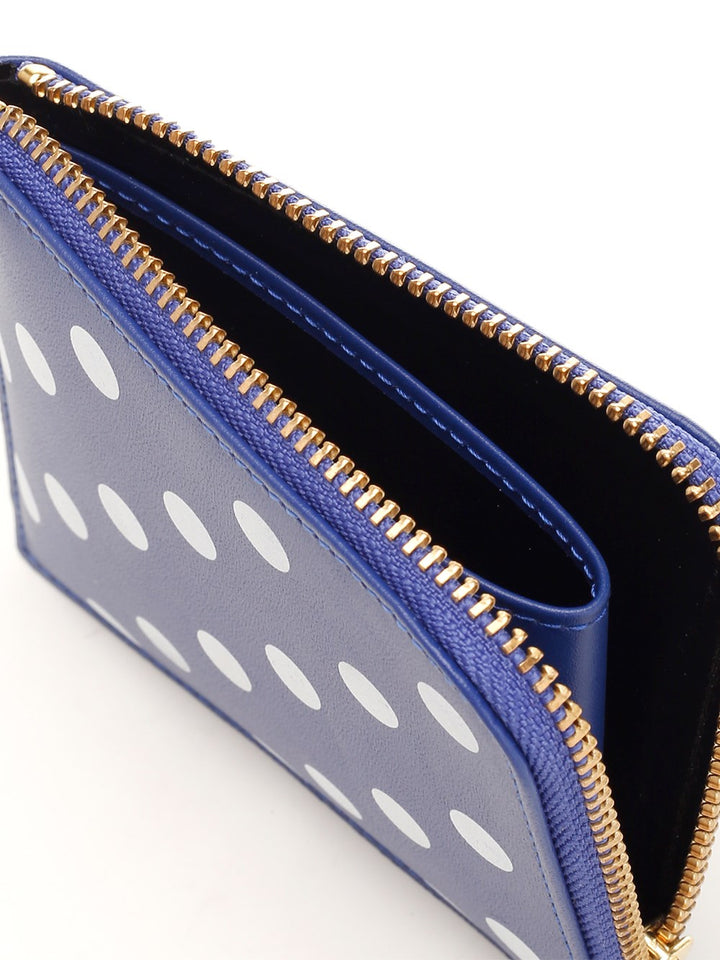 Comme Des Garcons Wallet Zipped Wallet Wallets - Blue | 7623a68d1c90b0a5d6402f46ed9361a1469e4c31