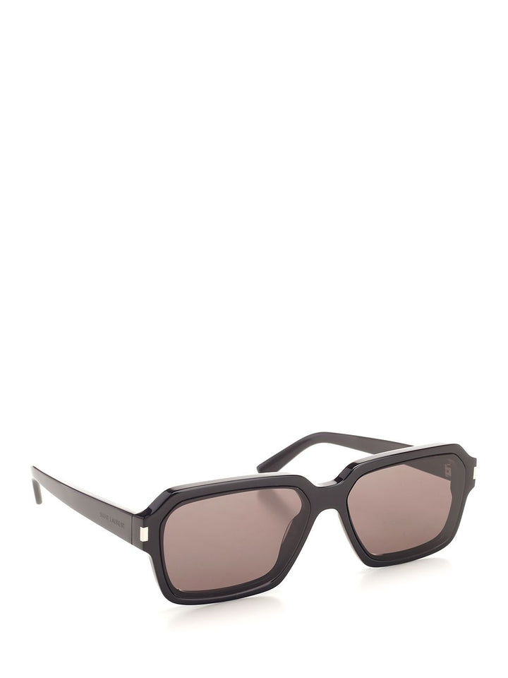 Saint Laurent Square Sun Glasses - Black | 4ec1a808048f3de88fb5051e2dbc29bb0a685f02