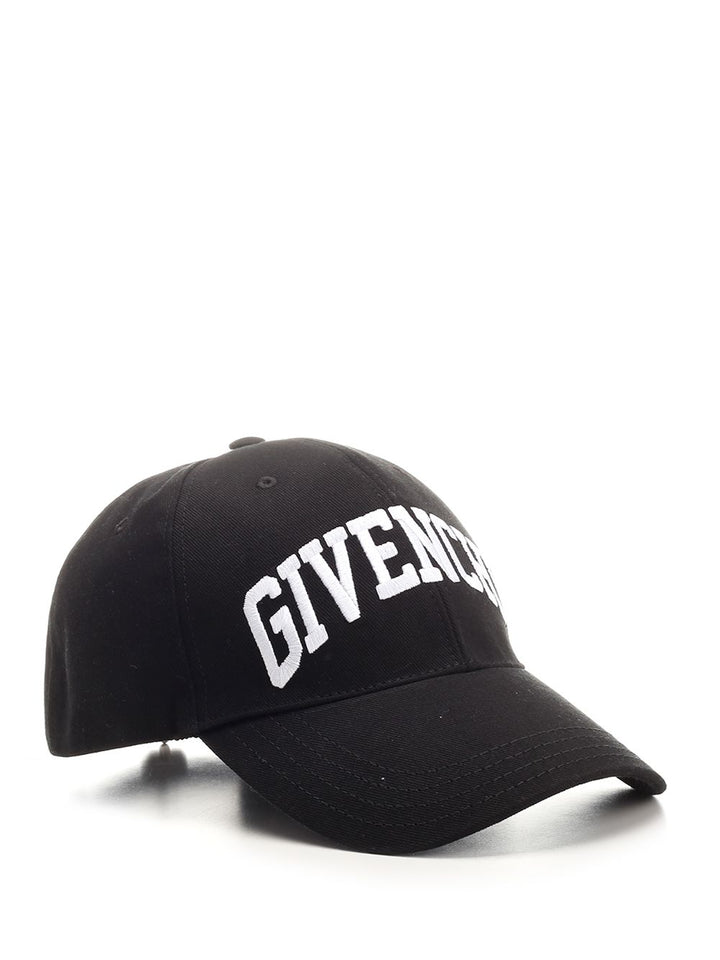 Givenchy Black Cap With Logo Hats - Black | 835beaffd697497a6d55c6d81df4ea0264d717cc