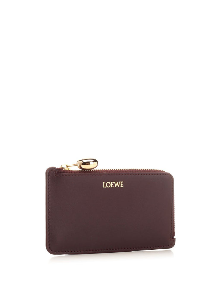 Loewe Pebble Wallets - Bordeaux | e9717efa42ec0e2fe23d7f36ab20b837061903f7