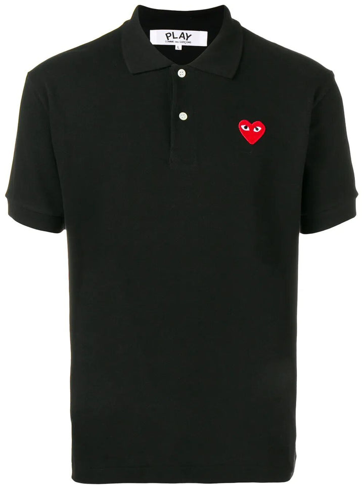 Comme Des GarÇOns Play Polo - Black | 1ea3cb3af669466919ac86a1dd14956907b8539e