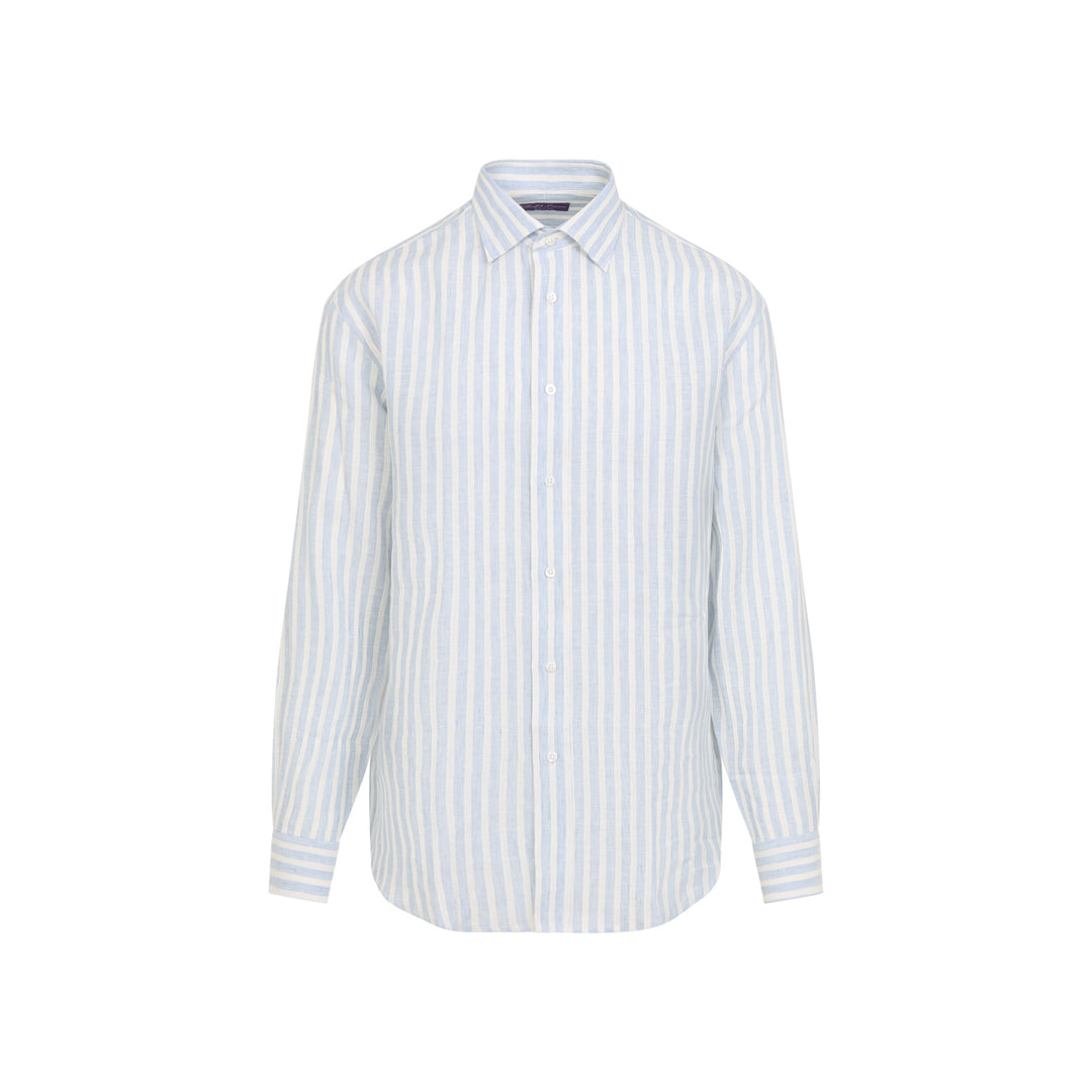 Ralph Lauren Purple Label Shirts - Blue | 0edf36bebe10dc875a46acecf8d835629bf425f9