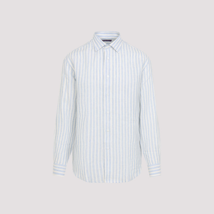Ralph Lauren Purple Label Shirts - Blue | cdc9f3e4b46af52f1b674d265a643968b6552e4b