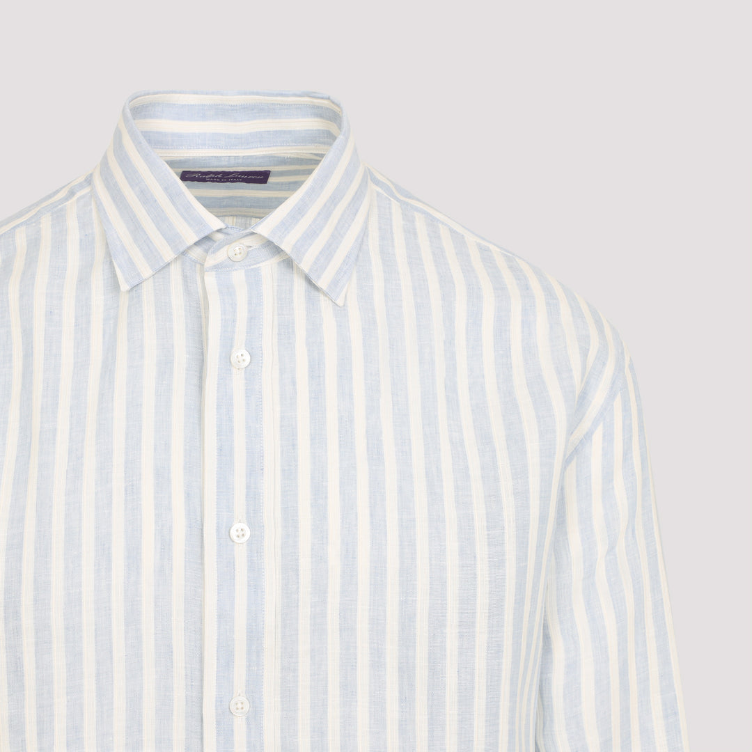 Ralph Lauren Purple Label Shirts - Blue | 066d756de4ff981e20e71708b416fa4d93975785